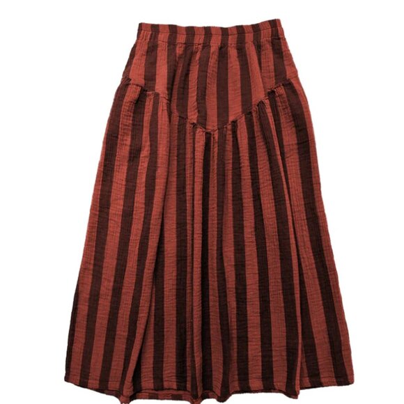 Jessie Skirt Curator SF - Brick / Black stripe - size Small - Picture 3 of 5